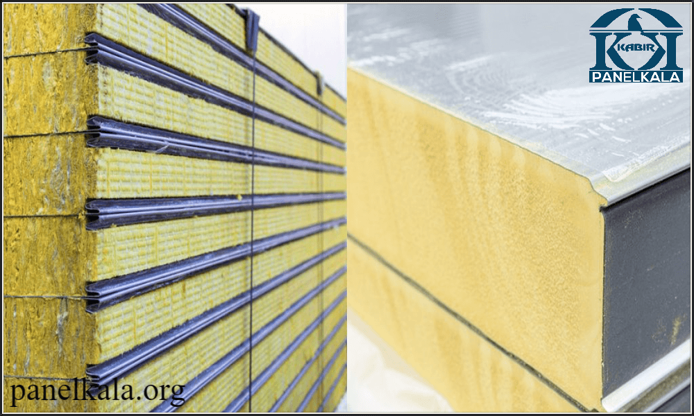 مقایسه ساندویچ پانل‌ پلی یورتان و پشم سنگ کدام گزینه بهتر است؟