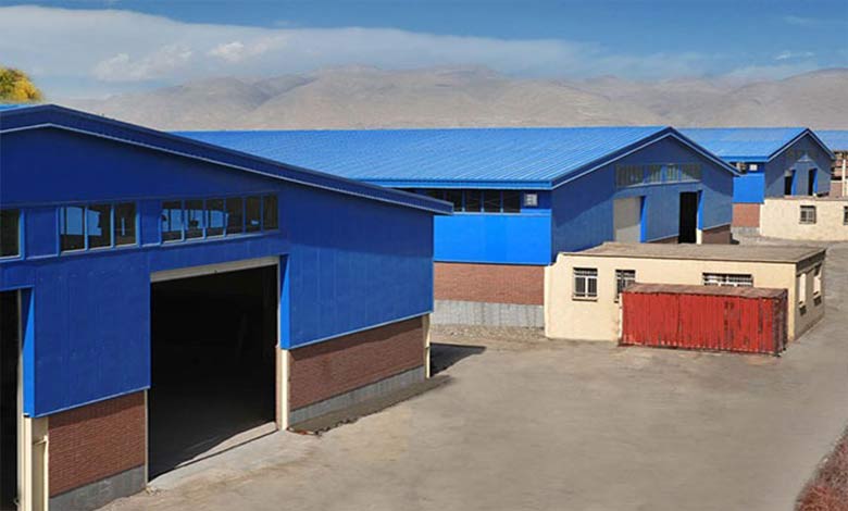 پوشش سقف سوله با ساندویچ پانل