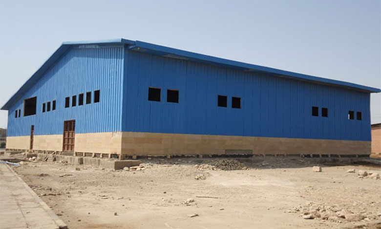 انواع پوشش سوله با ساندویچ پانل