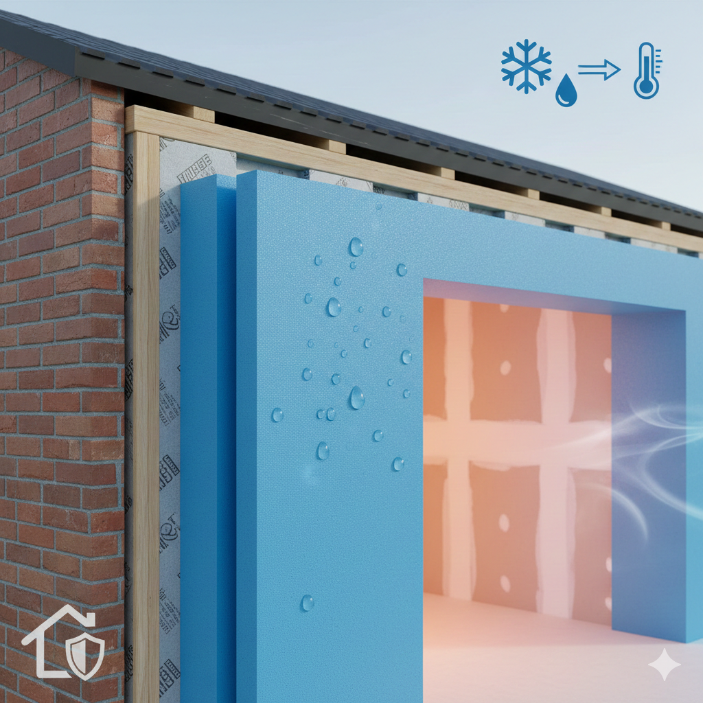 راهنمای کامل انتخاب فوم XPS برای عایق حرارتی و رطوبتی