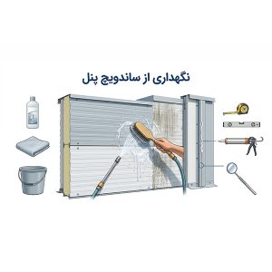 نگهداری از ساندویچ پنل